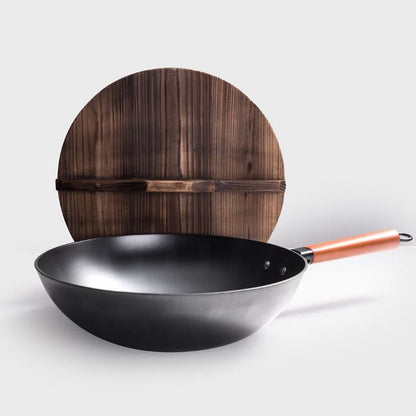 Iron Pan Traditional Iron Wok Handmade - Modern Lifestyle Shopping