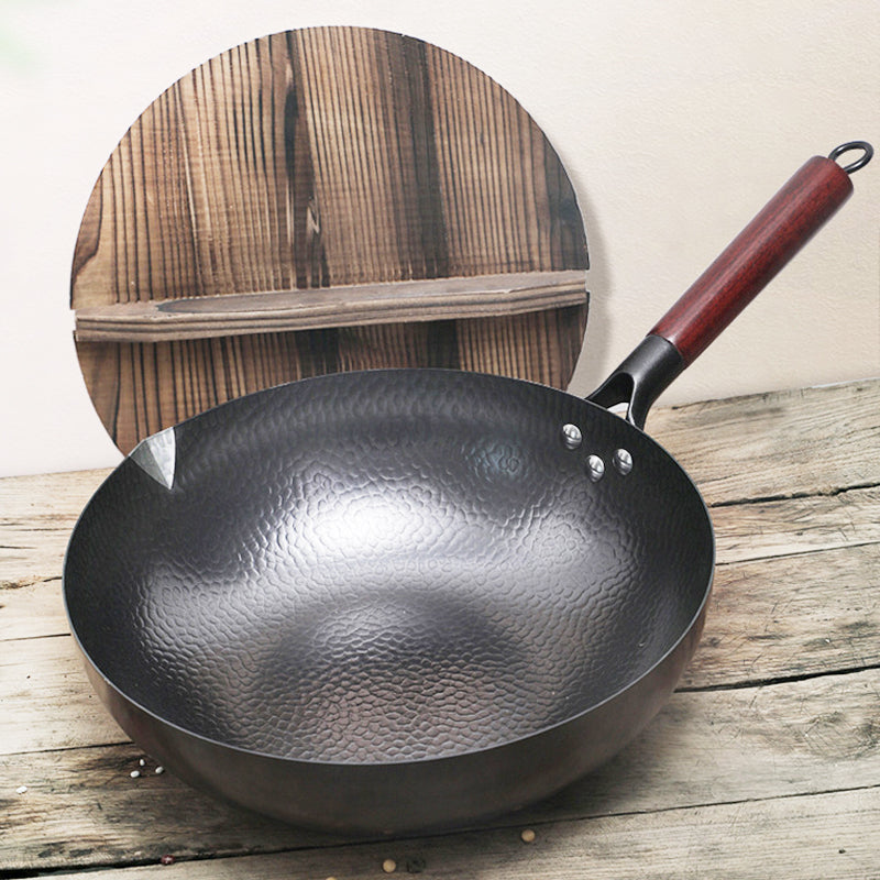 Iron Pan Traditional Iron Wok Handmade - Modern Lifestyle Shopping