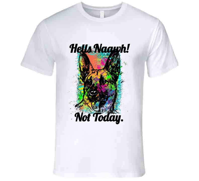 Hells Nawwh Not Today Ladies T Shirt - Modern Lifestyle Shopping