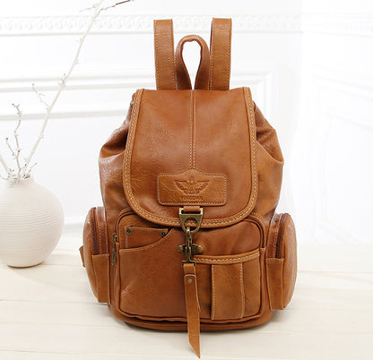 Retro shoulder bag female new female bag fashion trend hook women's backpack student bag Modern Lifestyle Shopping