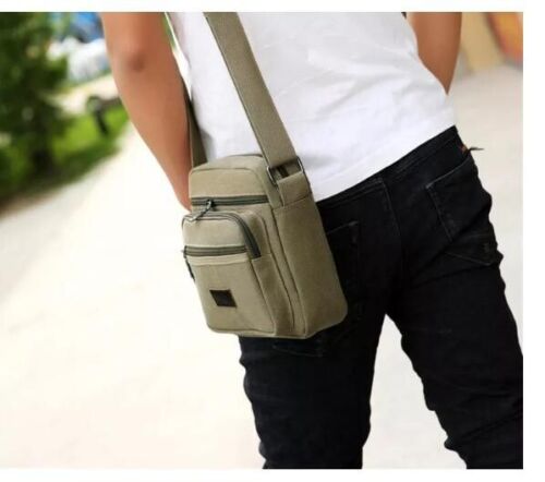 Men's Cross Body Bag Messenger Shoulder Book Bags School Casual Sport Work Bag Modern Lifestyle Shopping