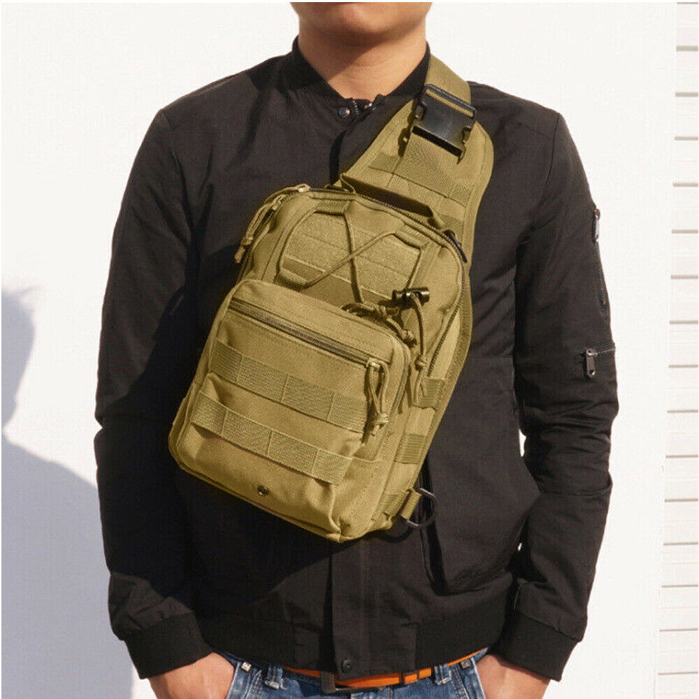 Tactical Chest Bag Backpack Military Sling Shoulder Fanny Pack Cross Body Pouch Modern Lifestyle Shopping