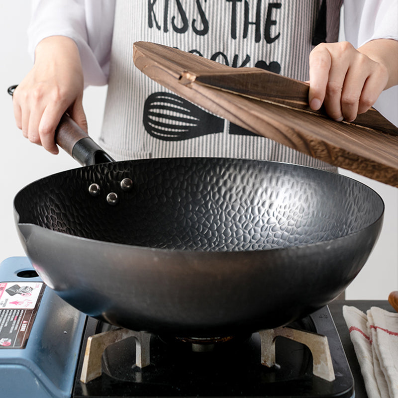 Iron Pan Traditional Iron Wok Handmade - Modern Lifestyle Shopping